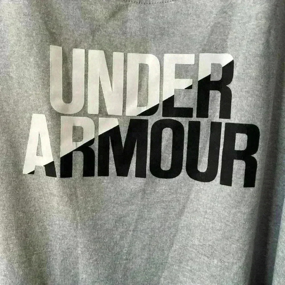 Under Armour Grey Youth XL Workout Activewear Tank Top - Picture 5 of 6